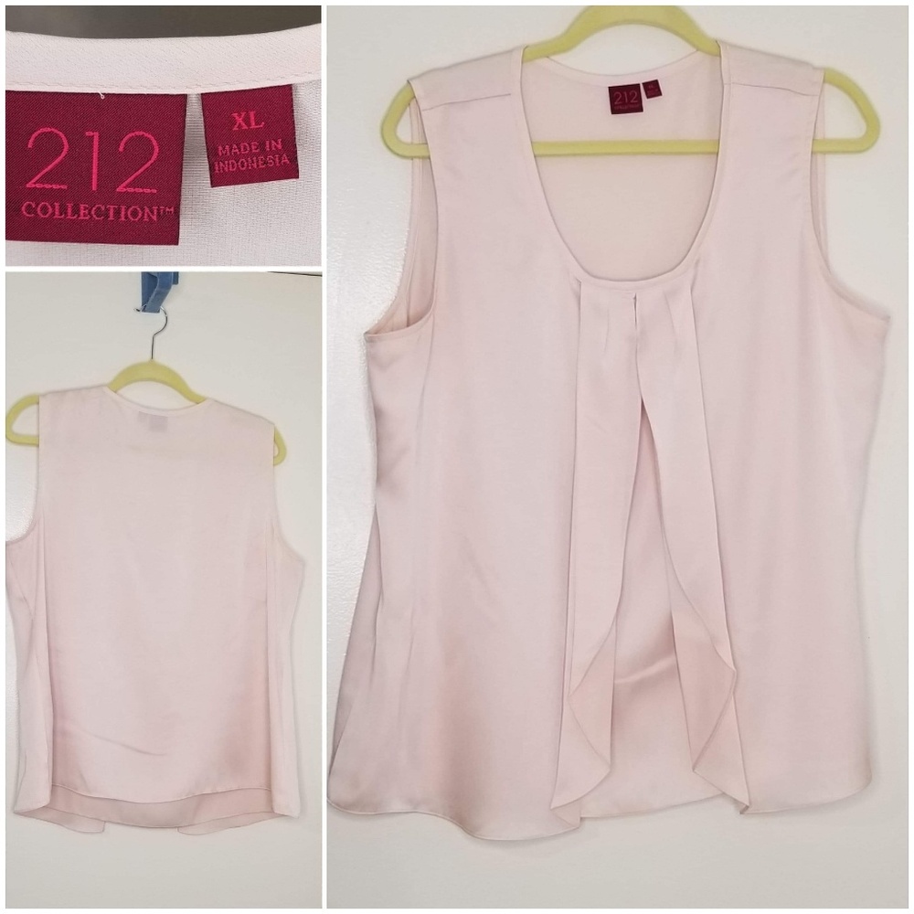 212 Collection Blush CareerTank Size XL